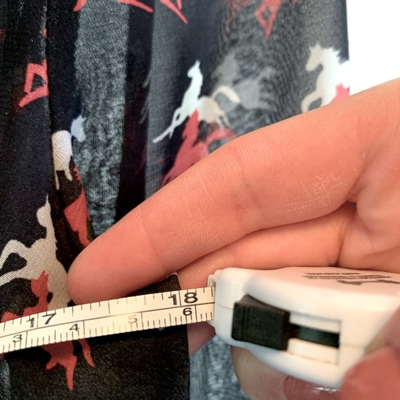 Vintage Sheer Printed Blouse - Picture 4 of 7